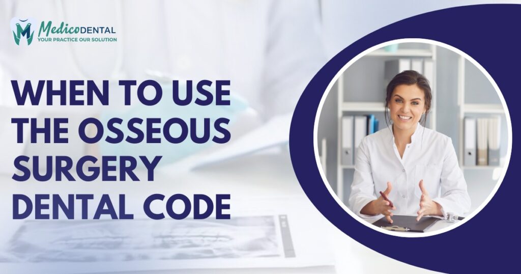 Osseous Surgery Dental Code