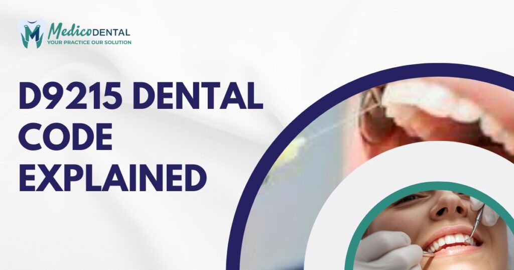 D9215 Dental Code